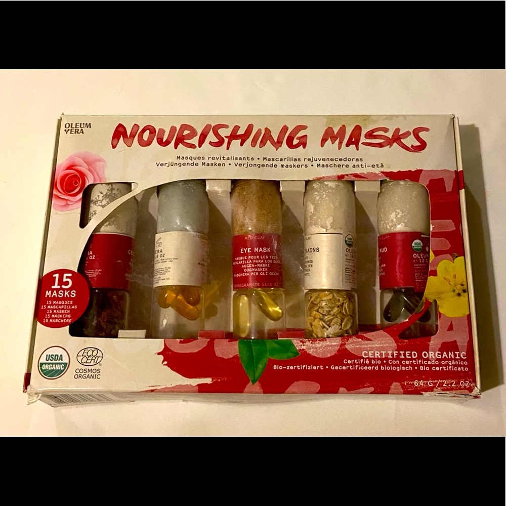 NEW Organic Nourishing Masks Set